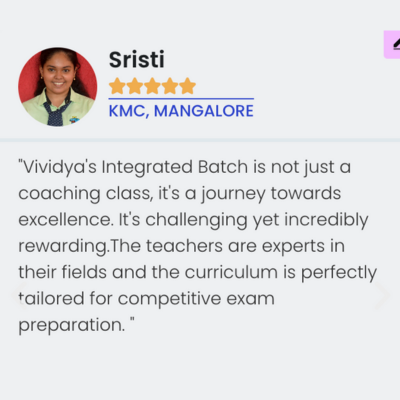 student testimonial neet coaching